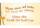 Bài giảng Thực hành thiết kế sổ kế toán: Chương 2 - TS. Đỗ thị Tuyết Lan