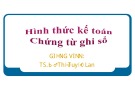 Bài giảng Thực hành thiết kế sổ kế toán: Chương 4 - TS. Đỗ thị Tuyết Lan