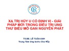 Bài giảng Xạ trị hủy u có định vị giải pháp mới trong điều trị ung thư biểu mô gan nguyên phát - TS.BS. Lê Tuấn Anh