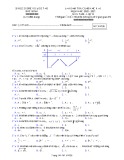 Đề thi học kì 1 môn Toán 12 năm 2020-2021 có đáp án - Sở GD&ĐT Bắc Ninh