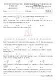 Đề KSCL ôn thi THPT môn Toán 12 năm 2020-2021 có đáp án - Trường THPT chuyên Bắc Ninh (Lần 2)