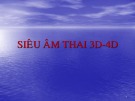 Bài giảng siêu âm thai 3D-4D