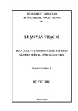 Luận văn Thạc sĩ Luật kinh tế: Pháp luật về bảo hiểm xã hội bắt buộc và thực tiễn tại tỉnh Quảng Ninh