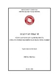 Luận văn Thạc sĩ Quản trị kinh doanh: Nâng cao năng lực cạnh tranh của Công ty cổ phần bảo hiểm Ngân hàng Nông nghiệp