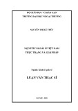 Luận văn Thạc sĩ Kinh tế quốc tế: Nợ nước ngoài ở Việt Nam: thực trạng và giải pháp