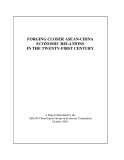 Forging closer ASEAN-China economic relations in the twenty-first century