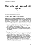 Máy phân loại - làm sạch vật liệu rời