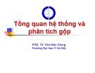 Bài giảng Tổng quan hệ thống và phân tích gộp - PGS. TS. Kim Bảo Giang