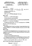 Đề kiểm tra học kì 1 môn Toán lớp 9 năm học 2019-2020 – Phòng Giáo dục và Đào tạo Hoàng Mai (Đề chính thức)