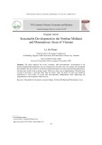 Sustainable development in the Northen midland and mountainous areas of Vietnam