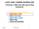 Bài giảng Luật Giao thông đường bộ, Biển báo cấm 60 hình 