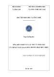 Luận văn Thạc sĩ Vật lý chất rắn: Tổng hợp, nghiên cứu cấu trúc và tính chất của hệ hạt nano Co1-xZnxFe2O4 bằng phương pháp thủy nhiệt