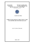 Luận văn Thạc sĩ Hóa học: Nghiên cứu đặc trưng của bột vỏ hàu và khả năng hấp phụ một số ion kim loại nặng