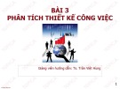 Bài giảng Quản trị nguồn nhân lực: Bài 3 - TS. Trần Việt Hùng