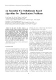 An ensemble co-evolutionary based algorithm for classification problems