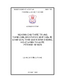 Luận án Tiến sĩ Y học: Nghiên cứu thực trạng thừa cân, béo phì và một số đặc điểm gen, thói quen dinh dưỡng, hoạt động thể lực ở trẻ mầm non