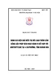 Luận án Tiến sĩ Y học: Đánh giá hiệu quả điều trị rối loạn trầm cảm bằng liệu pháp kích hoạt hành vi kết hợp với Amitriptyline tại 4 xã/ phường, tỉnh Khánh Hòa