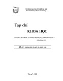 Tạp chí Khoa học: Số 42 tháng 7/2020