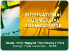 Lesson International commercial transactions