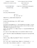 Đề thi chọn đội tuyển HSG cấp trường môn Toán năm 2020-2021 - Trường THPT chuyên Trần Phú