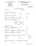 Đề thi KSCL môn Toán 12 năm 2019-2020 có đáp án - Trường THPT Đặng Thanh Mai (Lần 1)