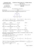 Đề thi KSCL môn Toán 12 năm 2020-2021 có đáp án - Trường THPT Quế Võ 1 (Lần 1)