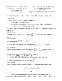 Đề thi chọn HSG môn Toán 10 năm 2020-2021 có đáp án - Trường THPT Trần Nguyên Hãn (Vòng 1)