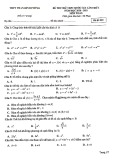 Đề thi thử THPT Quốc gia môn Toán năm 2020-2021 có đáp án - Trường THPT Phan Đình Phùng (Lần 1)