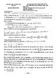 Đề thi chọn HSG cấp tỉnh môn Toán 12 năm 2020-2021 - Sở GD&ĐT Gia Lai (Bảng B)