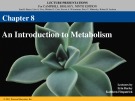 Lecture Campbell biology (9th edition) - Chapter 8: An introduction to metabolism