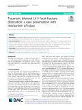 Traumatic bilateral L4-5 facet fracture dislocation: A case presentation with mechanism of injury