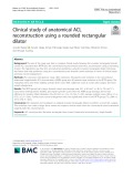 Clinical study of anatomical ACL reconstruction using a rounded rectangular dilator