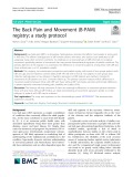 The Back Pain and Movement (B-PAM) registry a study protocol