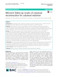 Mid-term follow-up results of calcaneal reconstruction for calcaneal malunion