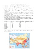 Đề cương ôn tập giữa HK1 môn Địa lí 8 năm 2020-2021 - Trường THCS Hòa Trung