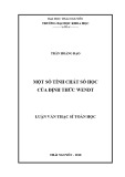 Luận văn Thạc sĩ Toán học: Một số tính chất số học của định thức Wendt