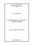 Luận văn Thạc sĩ Toán học: Đa thức trong các bài toán thi học sinh giỏi