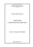 Luận văn Thạc sĩ Toán học: Lưới tọa độ và một số bài toán liên quan