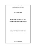 Luận văn Thạc sĩ Toán học: Dưới thác triển cực đại của hàm đa điều hoà dưới