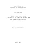 Luận văn Thạc sĩ Khoa học: Về quá trình phân nhánh và quá trình phân nhánh cạnh tranh trong không gian liên tục