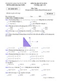 Đề thi học kì 2 môn Toán 10 năm 2018-2019 có đáp án - Trường THPT Trần Đại Nghĩa
