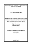 Summary of Doctoral thesis in Economics: Perfecting the accounting information system towards erp application in VNPT units under VNPT groups in provinces and cities in Vietnam