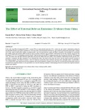 The effect of external debt on emissions: Evidence from China