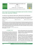 The nexus between energy, environment and growth: Evidence from latin-american countries