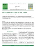Energy efficiency in OIC countries: SDG 7 output