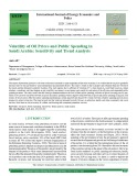 Volatility of oil prices and public spending in Saudi Arabia: Sensitivity and trend analysis
