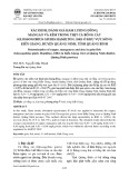 Xác định, đánh giá hàm lượng đồng, mangan và kẽm trong thịt cá bống cát (Glossogobius giuris hamilton, 1882) ở khu vực sông Kiến Giang, huyện Quảng Ninh, tỉnh Quảng Bình