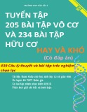 Tuyển tập 205 bài tập vô cơ cà 234 bài tập hữu cơ hay và khó (Có đáp án)