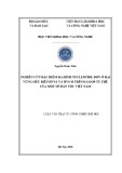 Luận văn Thạc sĩ Công nghệ Sinh học: Nghiên cứu đặc điểm đa hình nucleotide đơn ở hai vùng siêu biến HVS-I và HVS-II trên D-loop ty thể của một số dân tộc Việt Nam