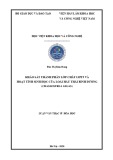 Luận văn Thạc sĩ Hóa học: Khảo sát thành phần lớp chất lipit và hoạt tính sinh học của loài hàu Thái Bình Dương (Crassostrea gigas)